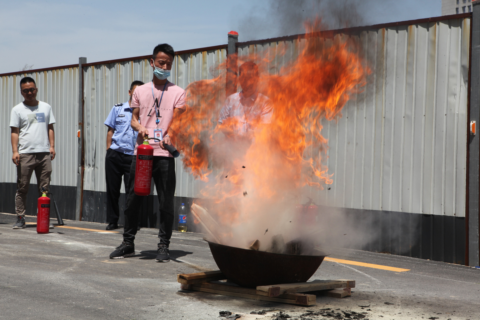Huayi Microelectronics organizes fire drills in the first half of 2021